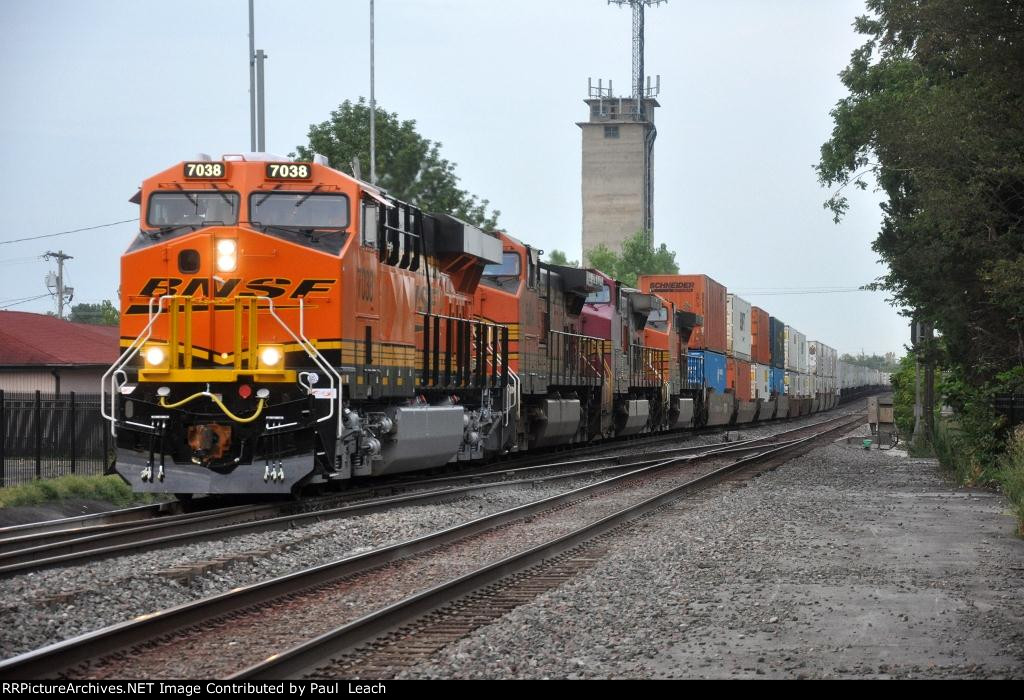 Eastbound intermodal